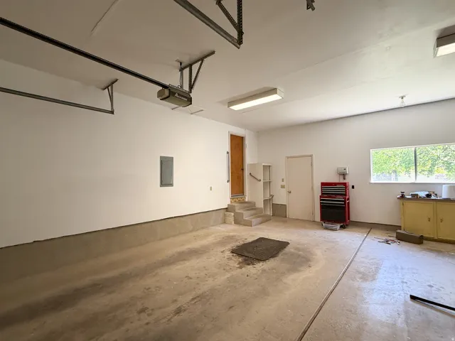 Garage Space Show Casing High Ceilings