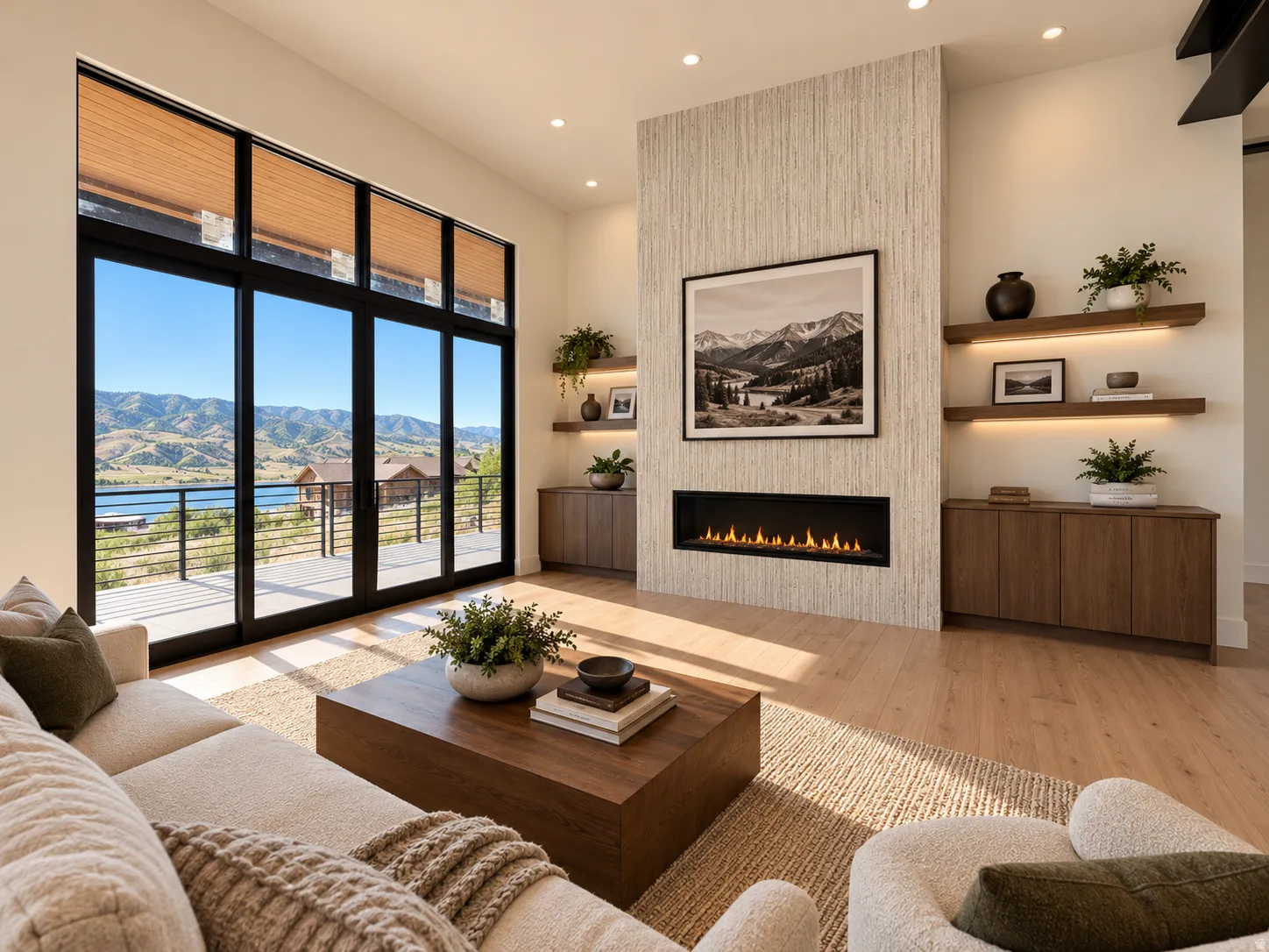 Digital Rendering of Great Room