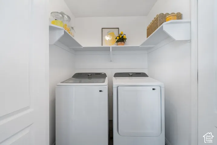 Built-in shelving for organized storage