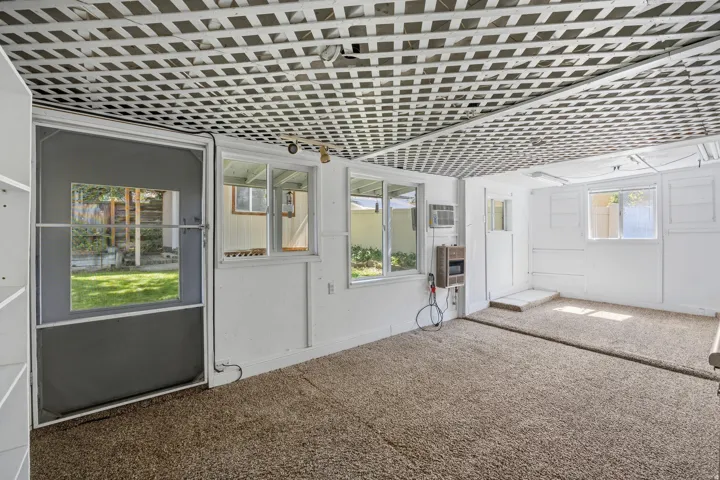 Sunroom with its own separate heating and cooling system so you can enjoy it all year long