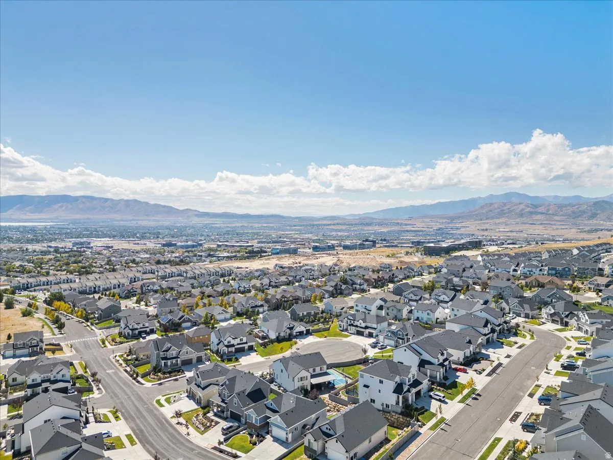 Expansive residential development with a network of paved streets and numerous detached homes
