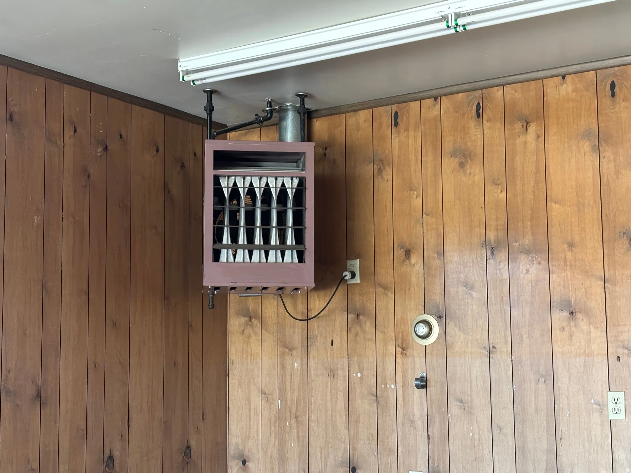HEATER IN THE GARAGE!