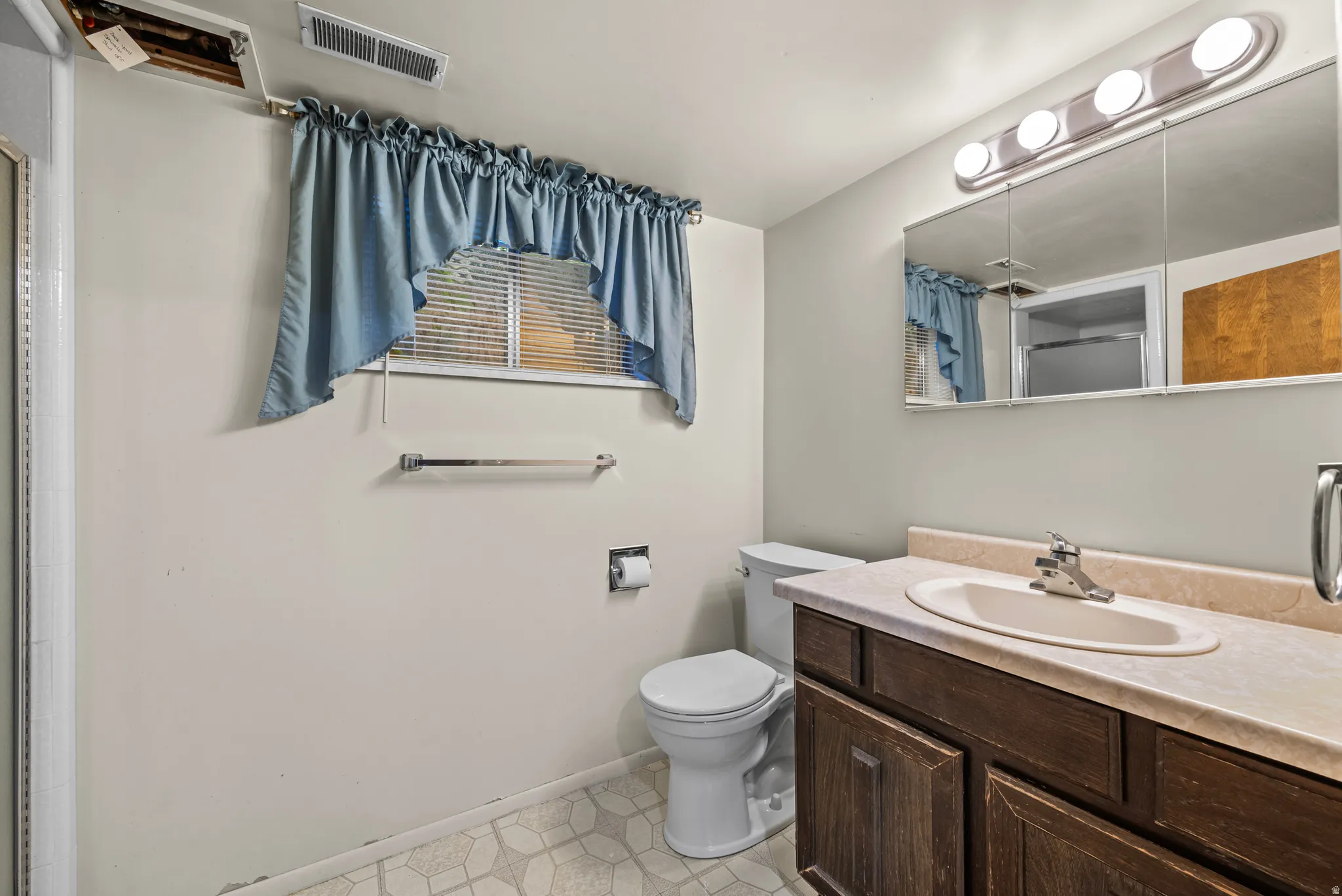 BASEMENT BATHROOM W/SHOWER!