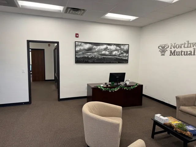 Recessed lighting, brown carpet flooring, and white painted walls