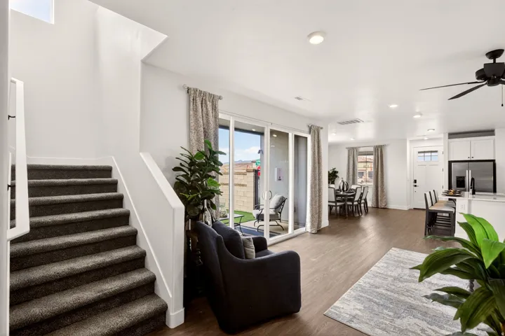PHOTOS ARE OF A PREVIOUS MODEL HOME featuring the same floor plan and are provided for illustrative purposes only. Colors, finishes, fixtures, and selections may vary. Home will be delivered unfurnished.