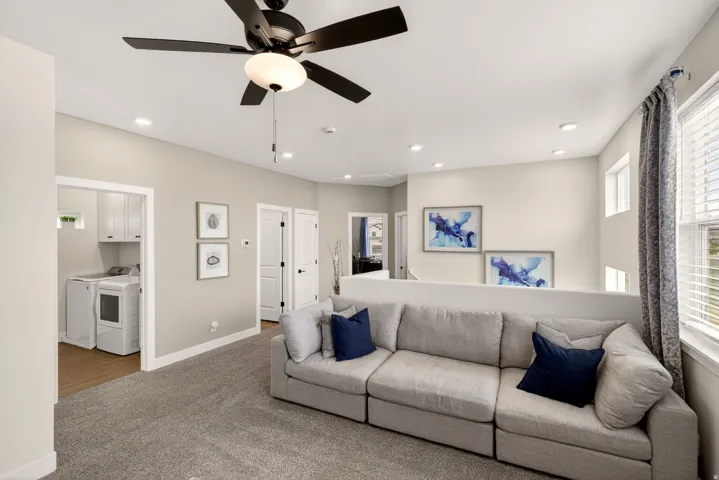 PHOTOS ARE OF A PREVIOUS MODEL HOME featuring the same floor plan and are provided for illustrative purposes only. Colors, finishes, fixtures, and selections may vary. Home will be delivered unfurnished.