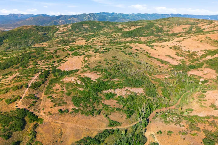 Expansive mountain acreage with varied terrain