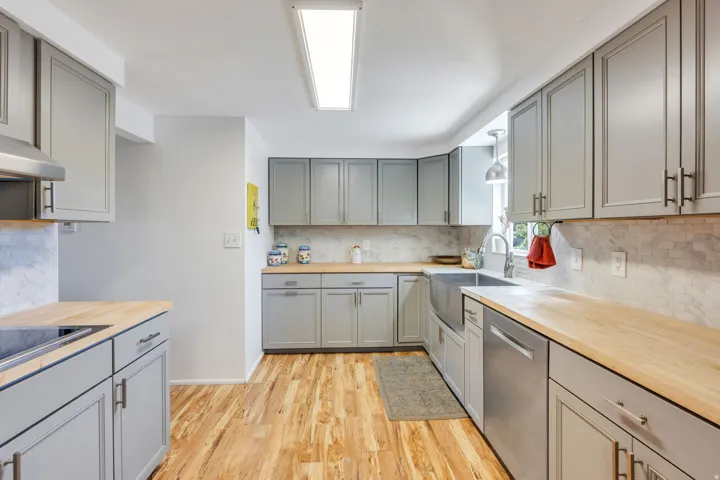 Butcher block countertops