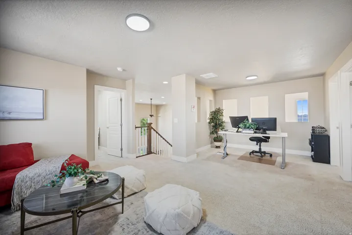 Additional Office Space or playroom in Upstairs Loft area