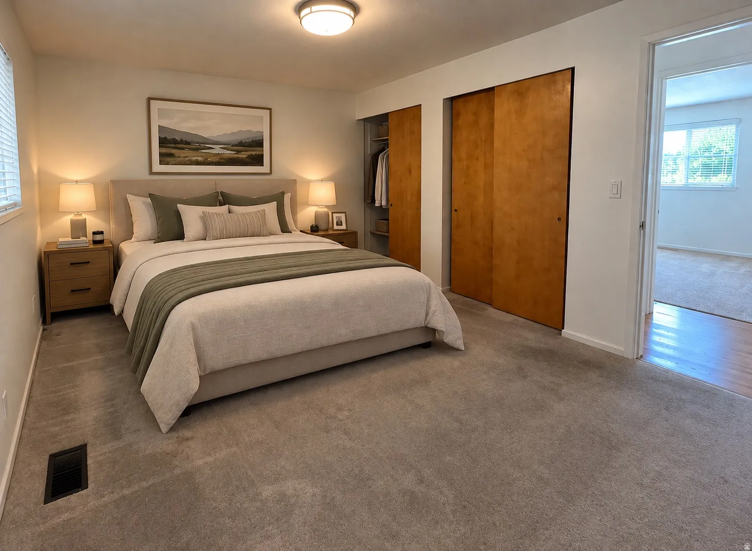 Master Bedroom (Virtually Staged to help you get an idea of what it would look like with furnishings).