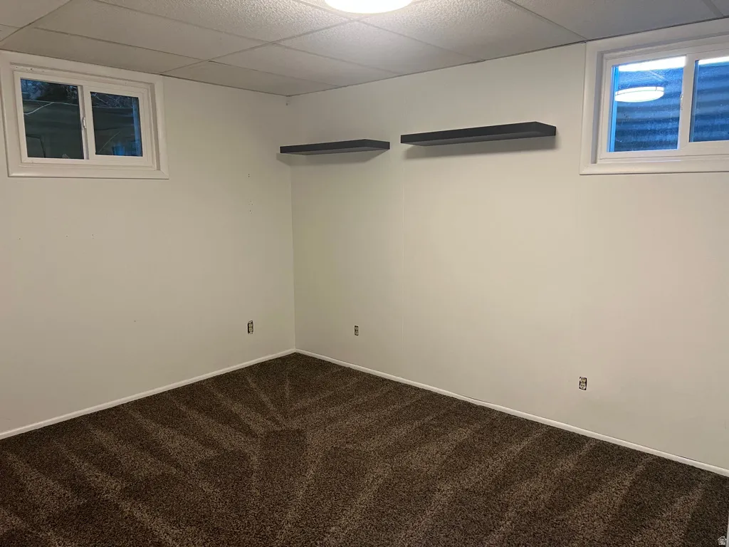 Lower level bedroom or office. No virtual staging here.