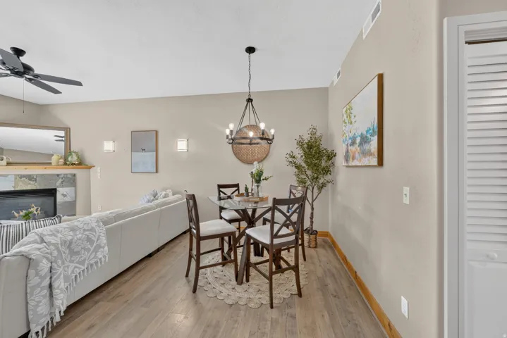 Dining area