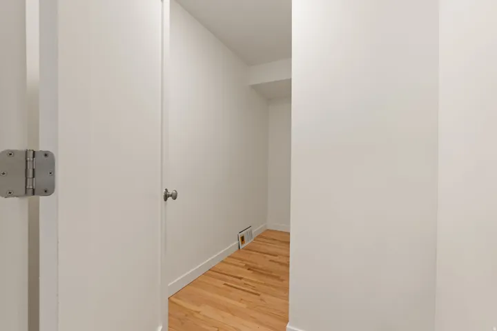 Additional storage closet on lower level