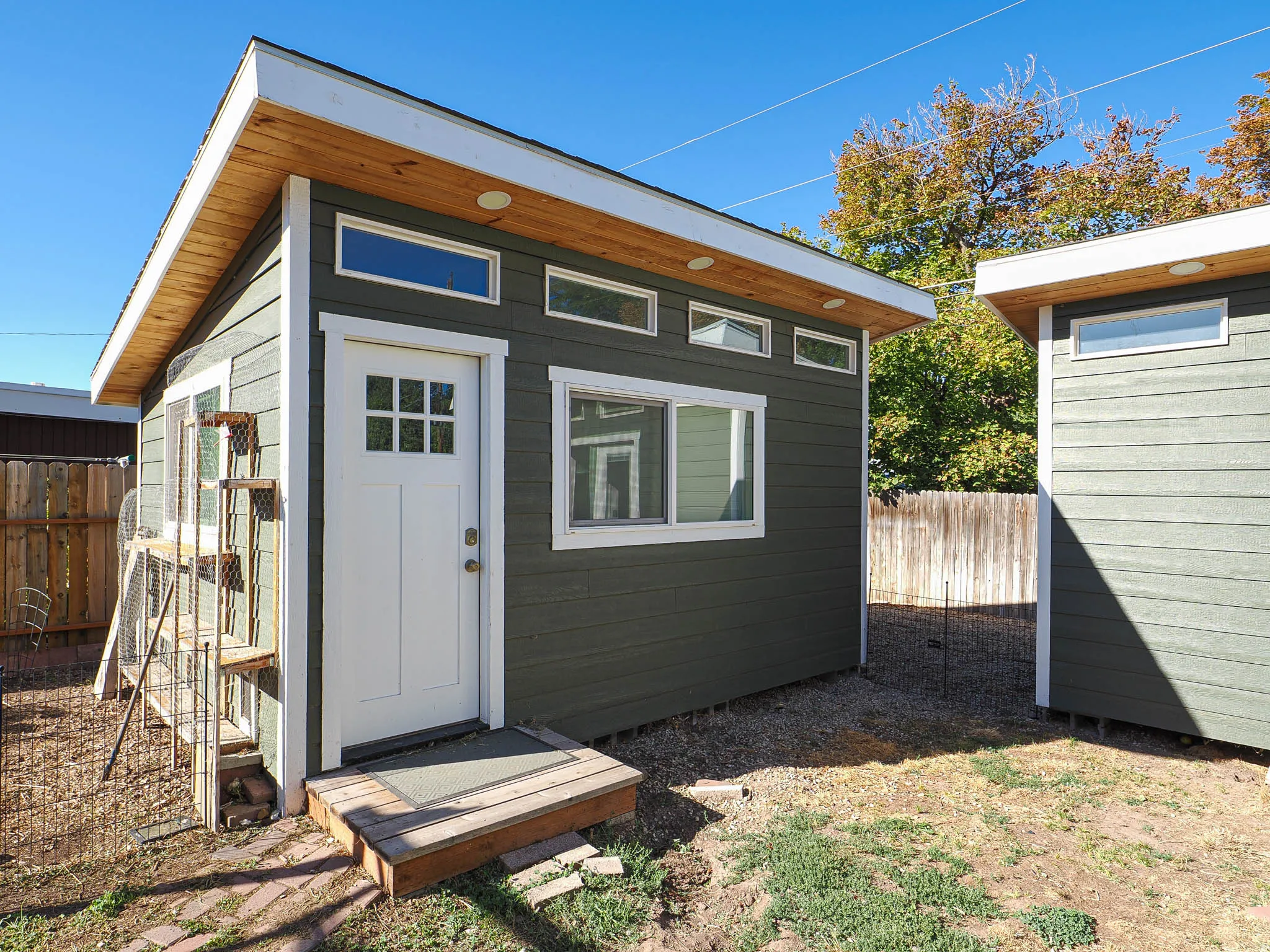 North facing heated & cooled home office.