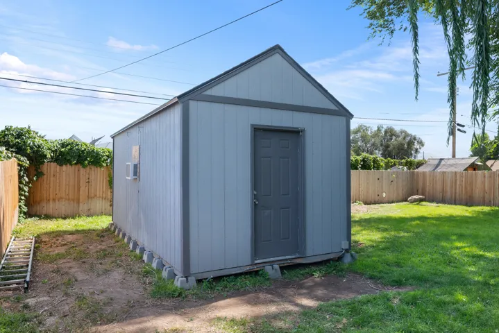 Oversized back yard shed