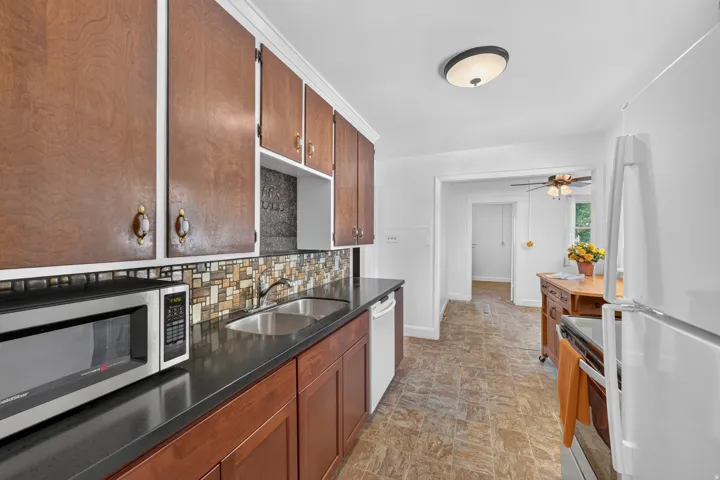 galley-style kitchen