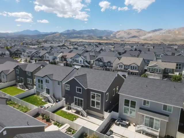 New construction properties featuring modern architectural designs
