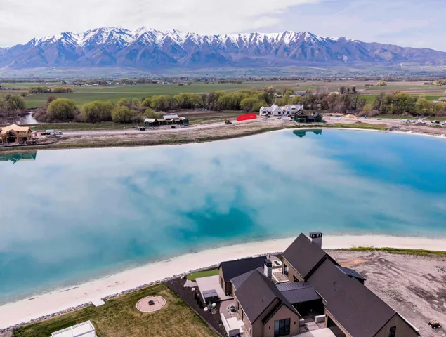 Lot location on Logan River within Willow Lakes