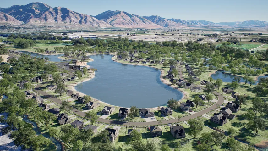 Rendering of Willow Lakes