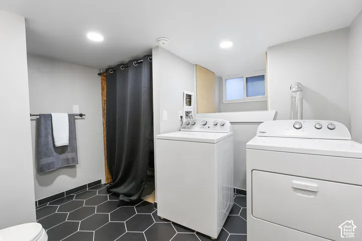 Newly remodeled - 3/4 bathroom and laundry room