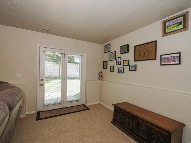 basement walk out to patio. Lots of natural light.