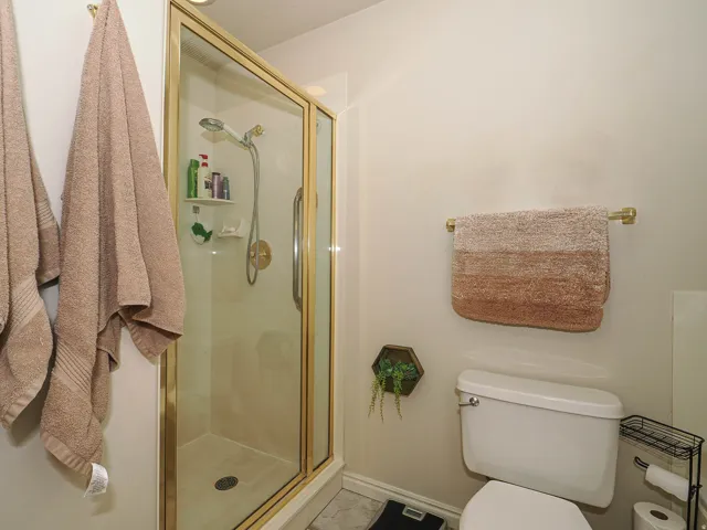 Primary shower.