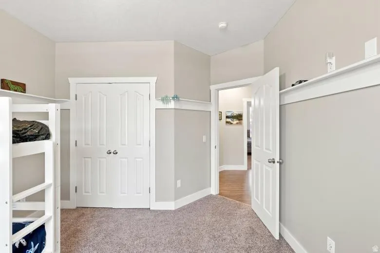 Neutral-toned walls with contrasting white trim