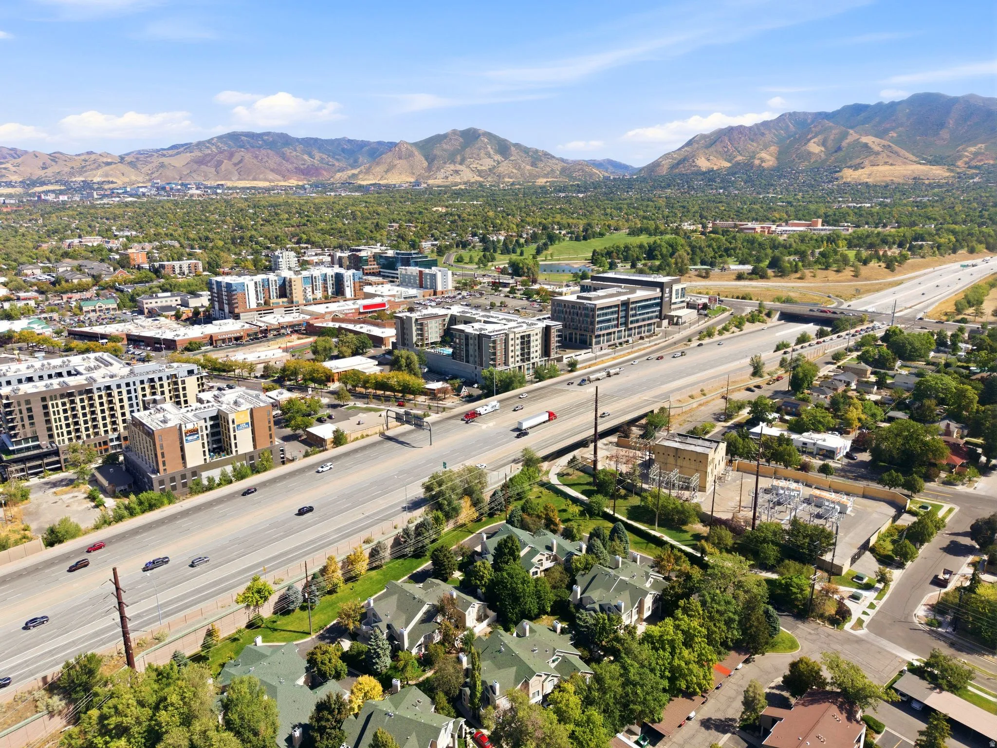Mature tree-lined streets with established residential properties