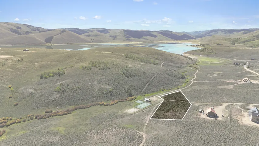 Expansive vacant lot with a natural, varied terrain