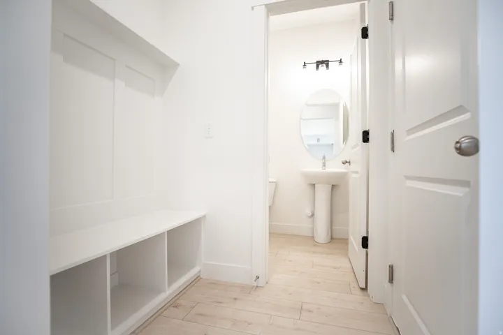 Mud Room & Half Bath