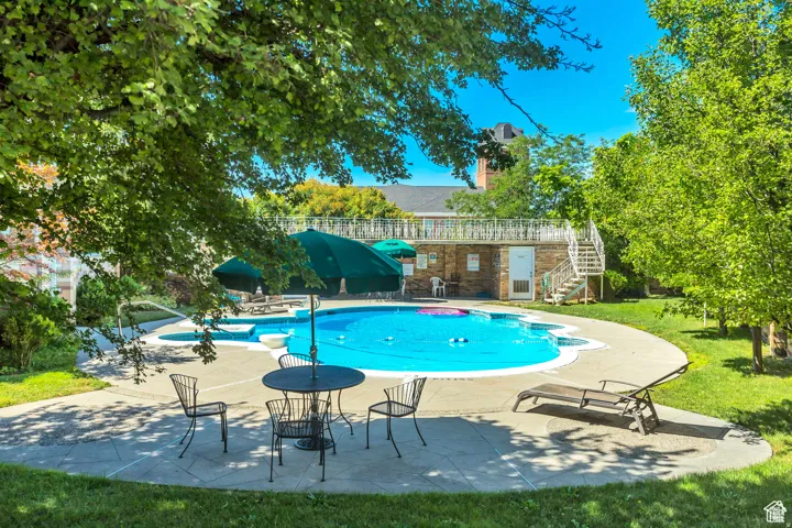 Pool #1. Relax at the pool. A short walk from your front door.