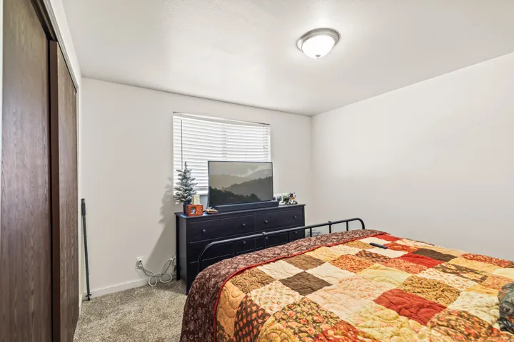 Neutral wall paint with textured carpeting