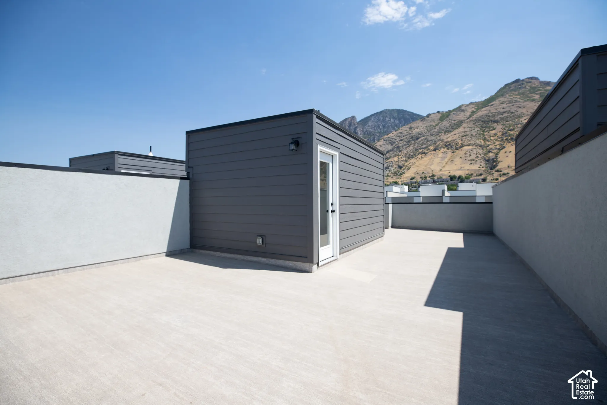 Huge rooftop deck