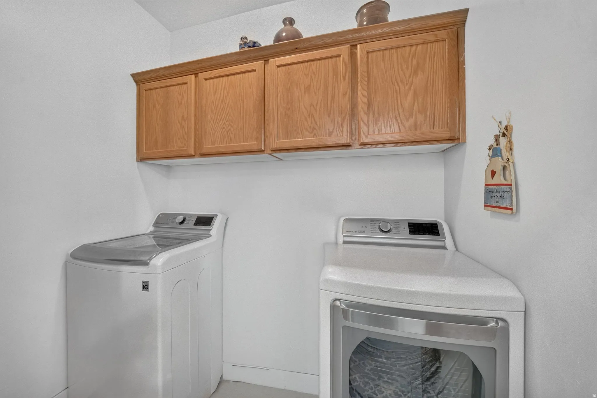 Main floor laundry room