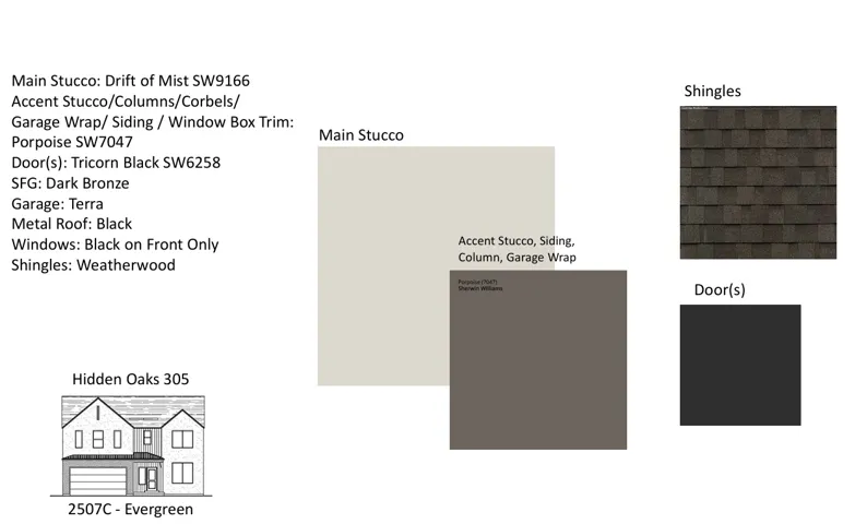Exterior Selections LOT 305