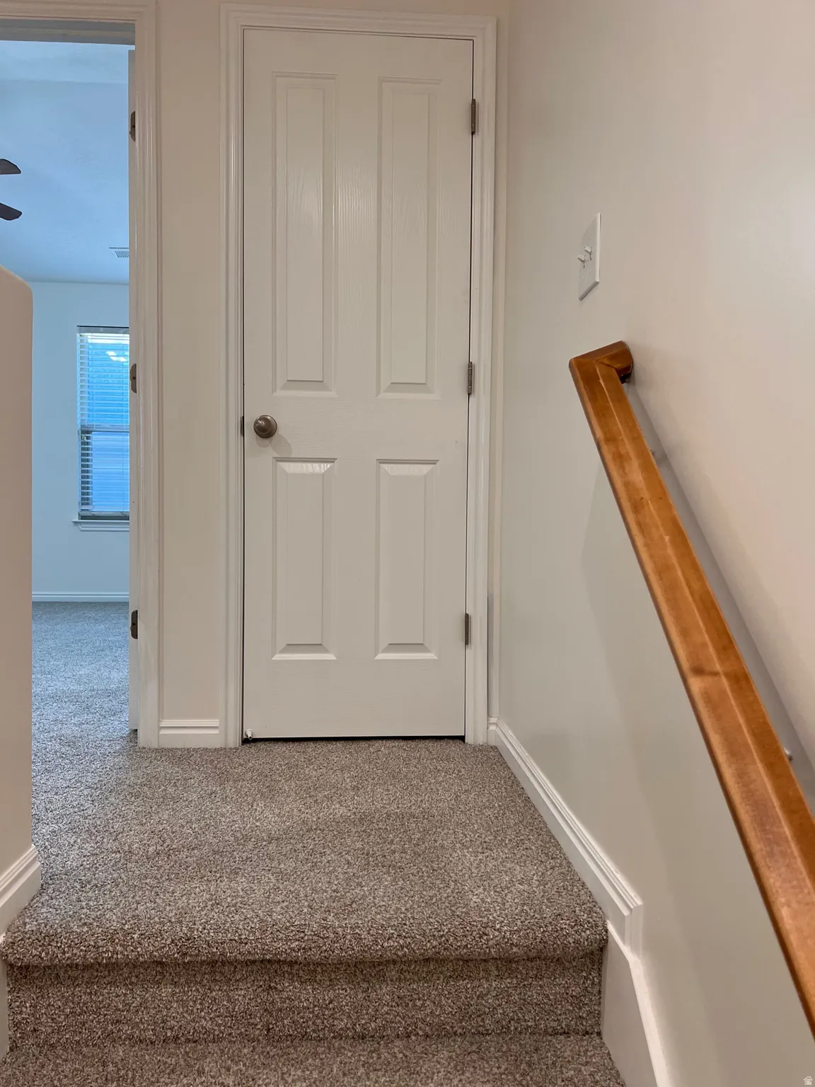 To level two. New carpet, new paint.
