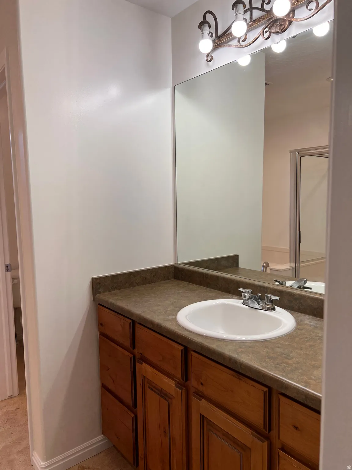 Primary bathroom vanity