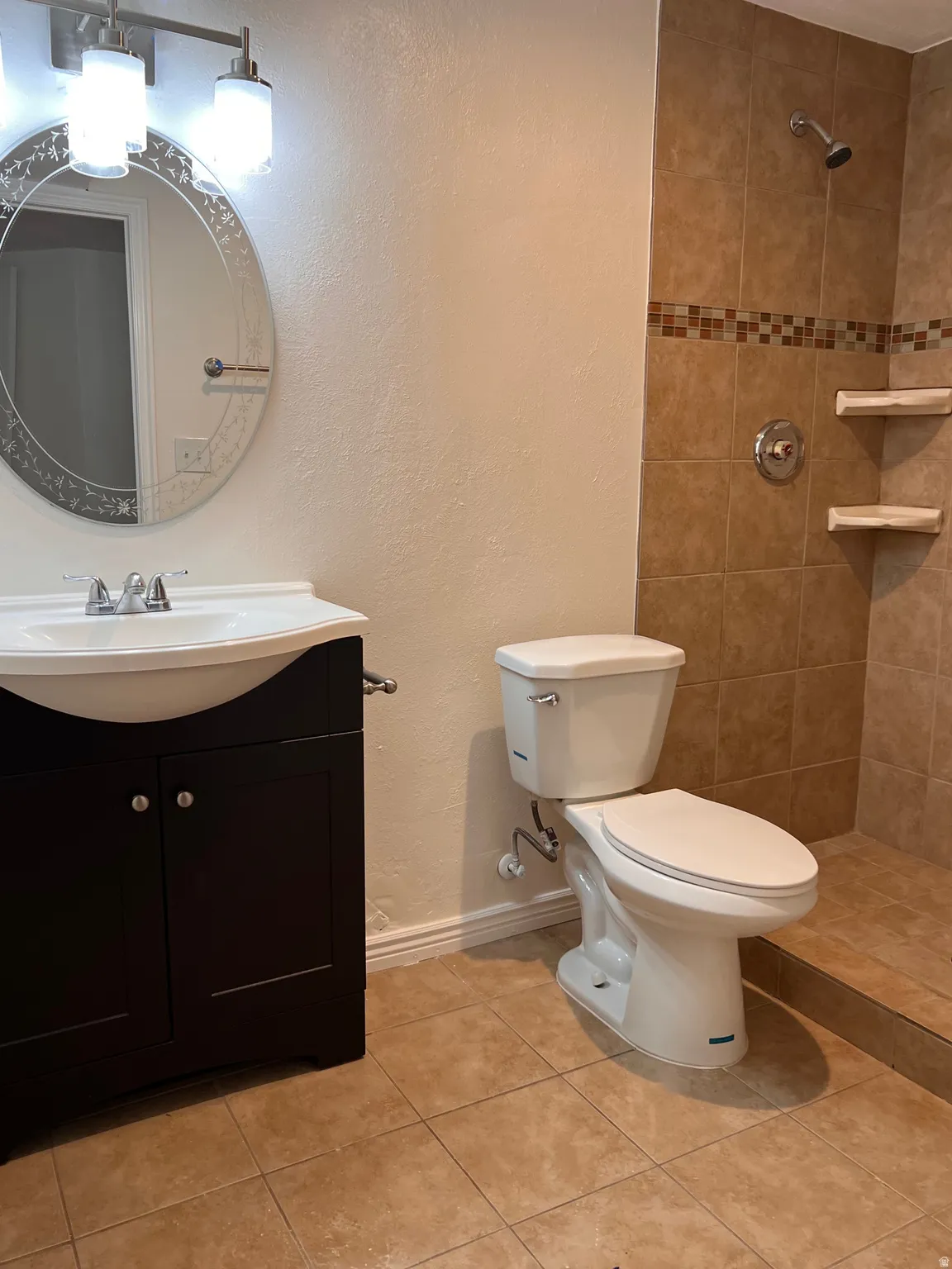 Basement Bathroom, new paint
