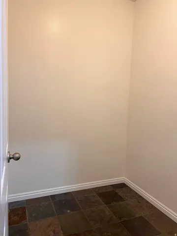 Additional room by laundry room
