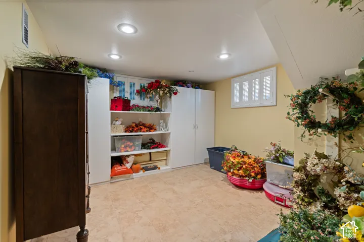 Storage room in cottage