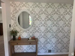 Patterned accent wall