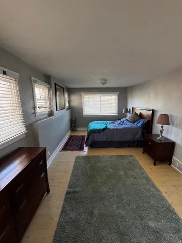 Hardwood-style flooring throughout