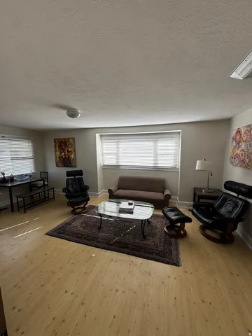 Light wood-finish flooring