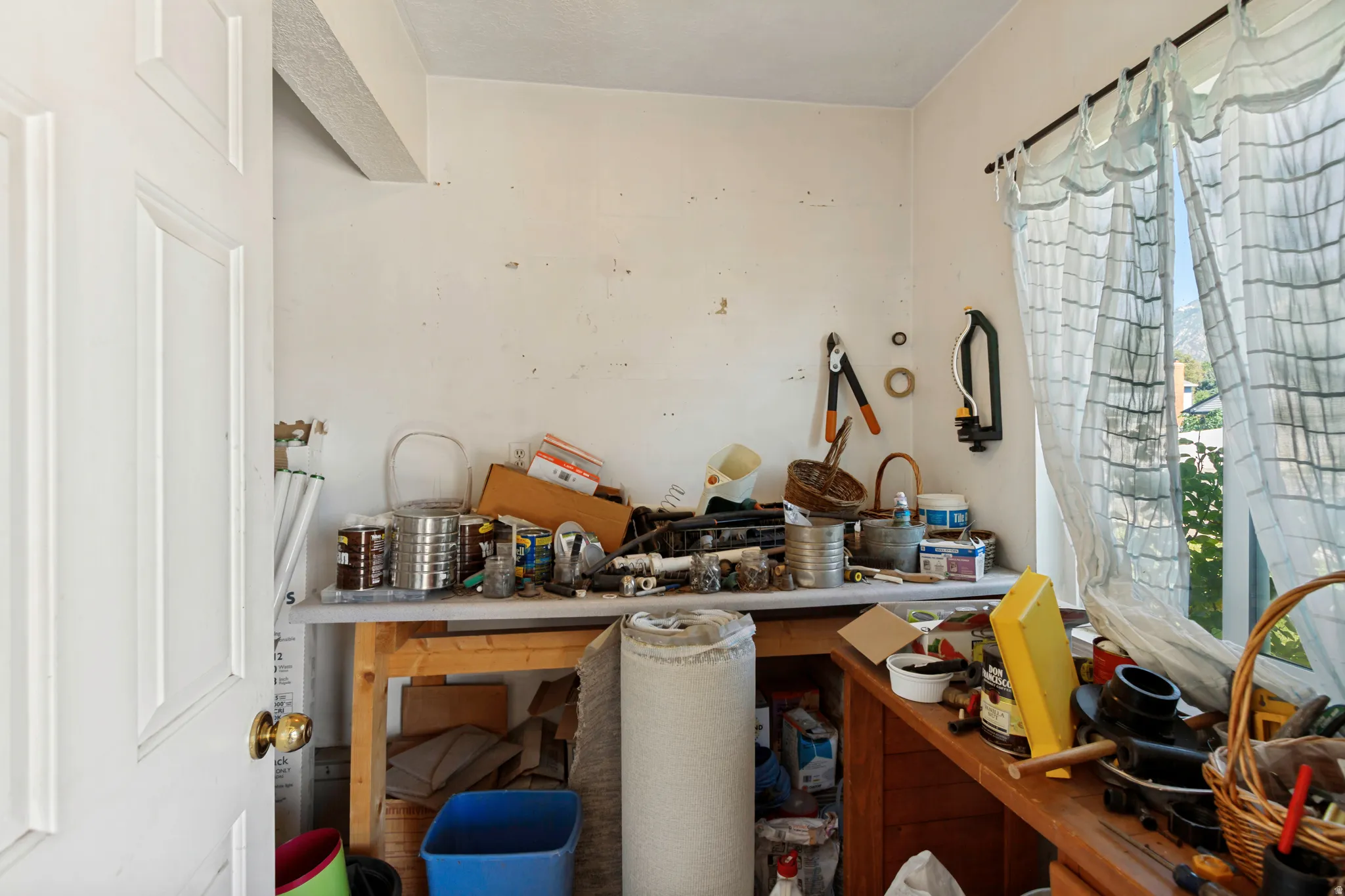 Workroom in Garage
