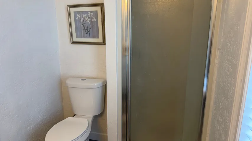 White toilet fixture