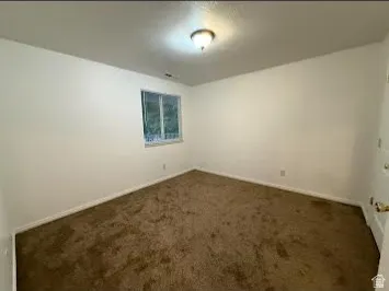 Neutral wall colors with textured carpeting