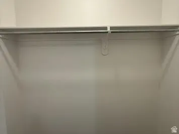 Integrated shelving and hanging rods