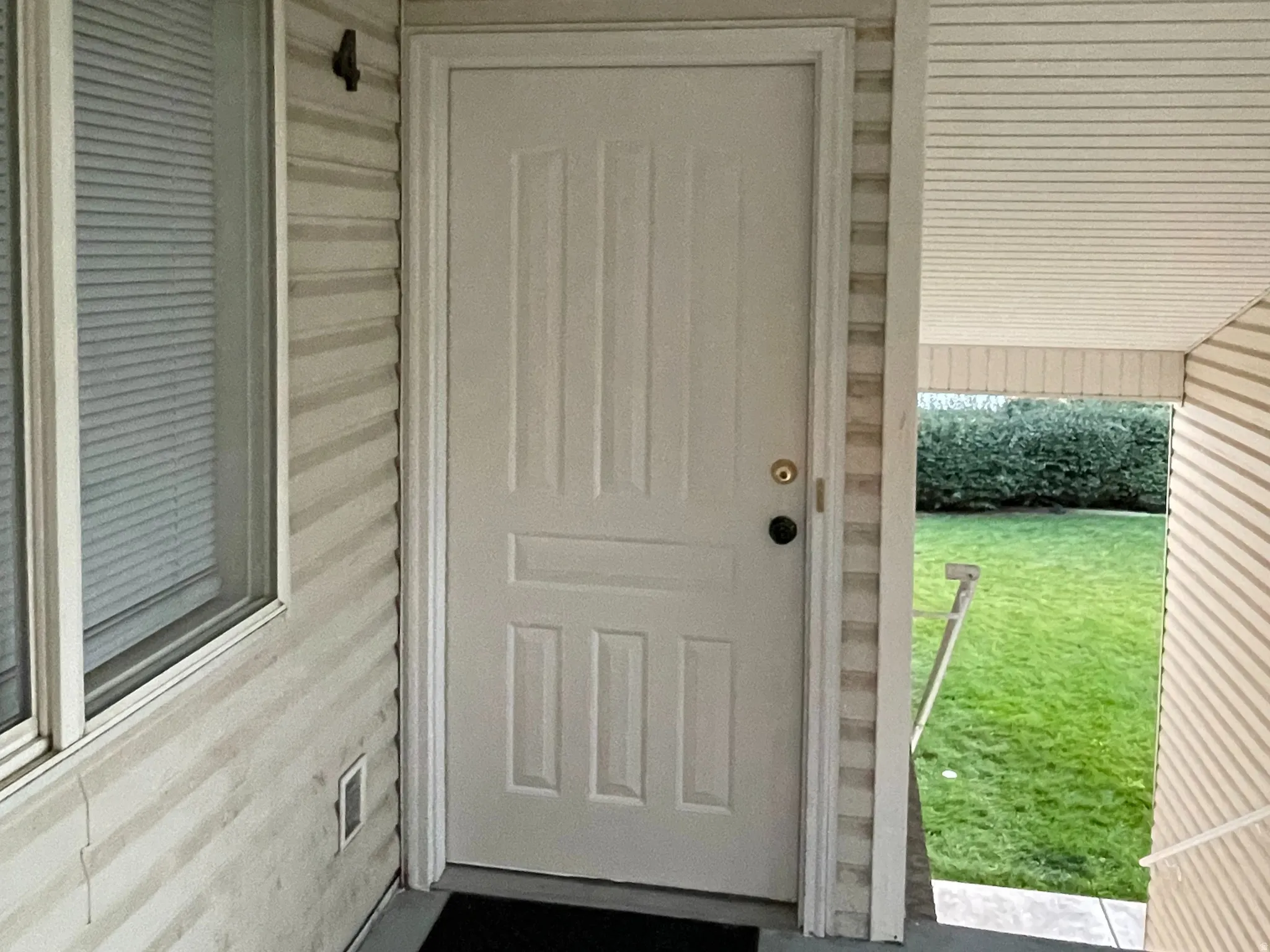 Exterior entry