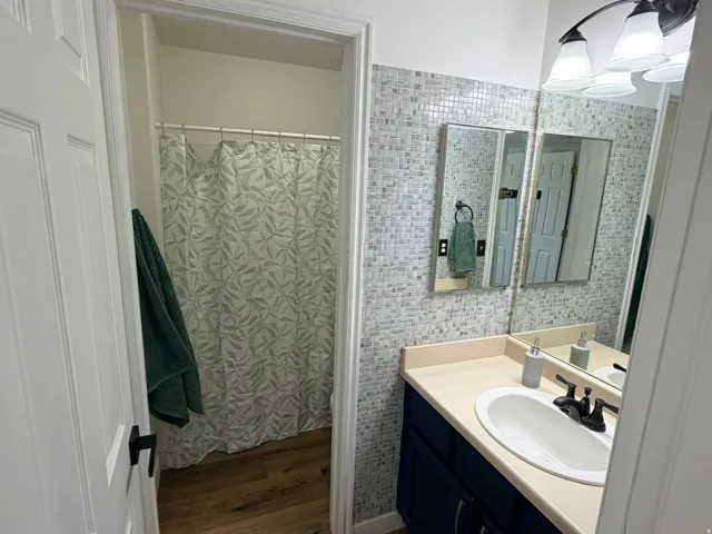 Hall bathroom