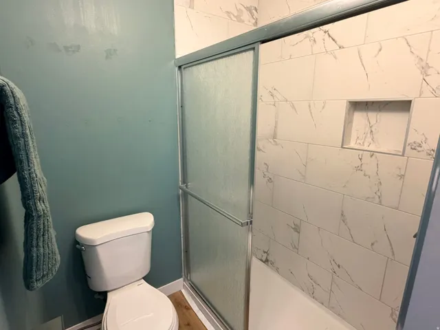 Tile shower surround!